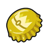 Gold Bottle Cap x5